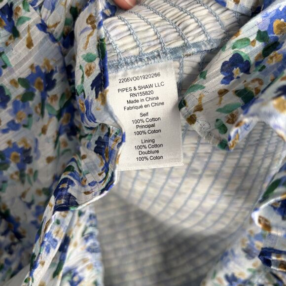 Veronica Beard Darrah Smocked Mini Dress - Picture 4 of 9